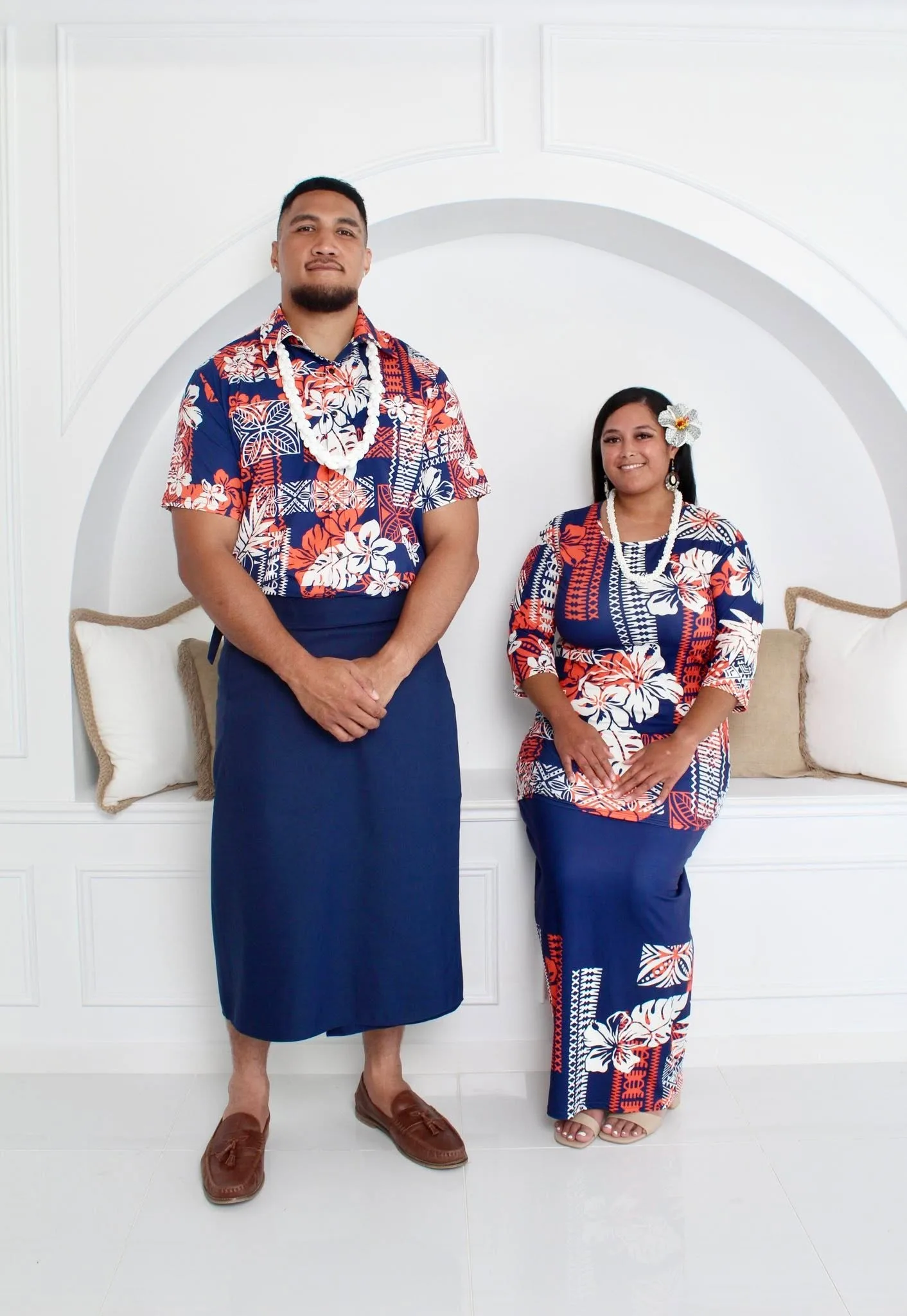 2-Piece Puletasi’s & Men’s Aloa
