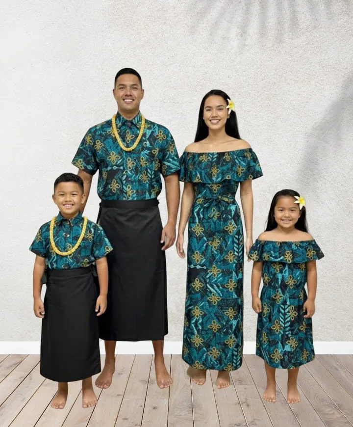 Dark Green Family Set