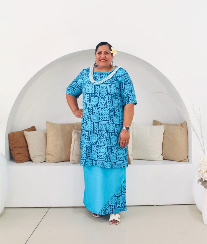 Blue Ladies Puletasi