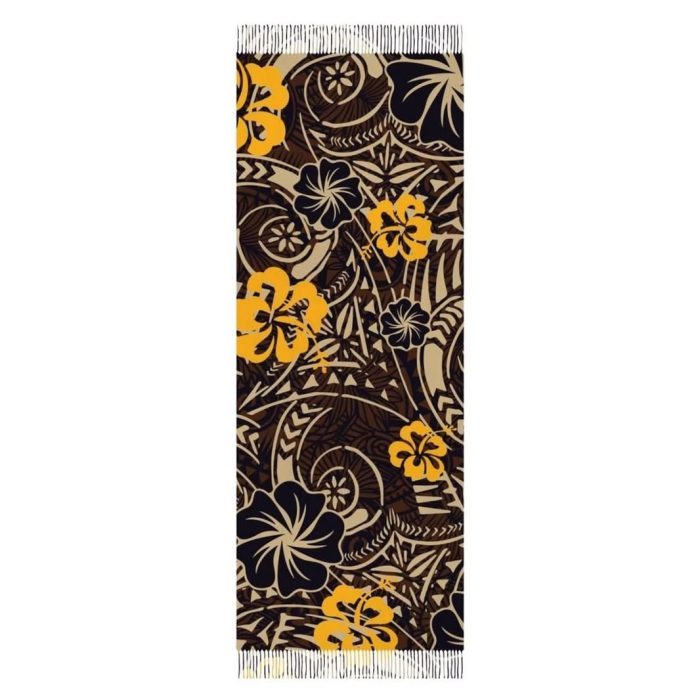 Polynesian Winter Scarves